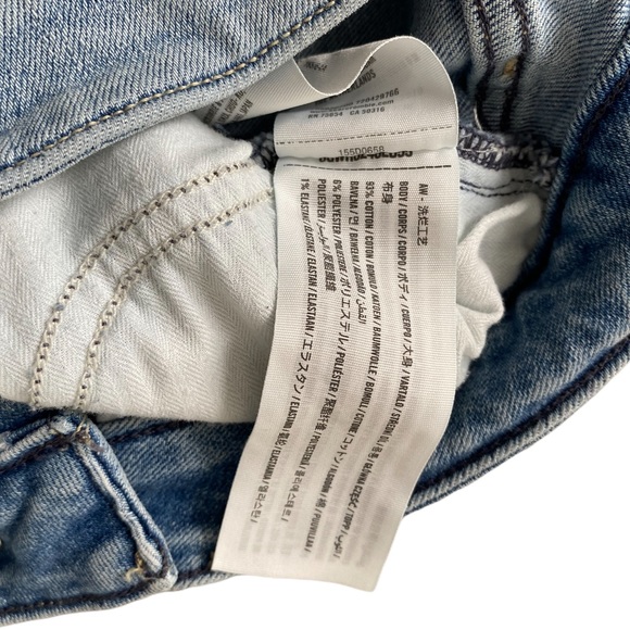 SOLD Abercrombie & Fitch high rise super skinny distressed jeans - Picture 6 of 7